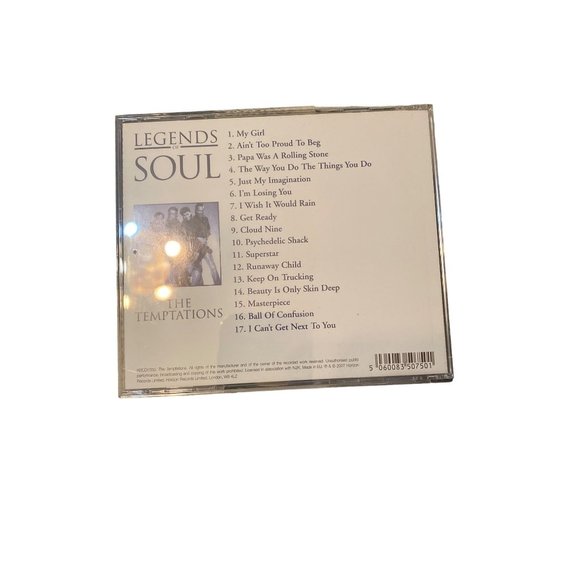 Legends of soul the temptations Music cd - Picture 2 of 3